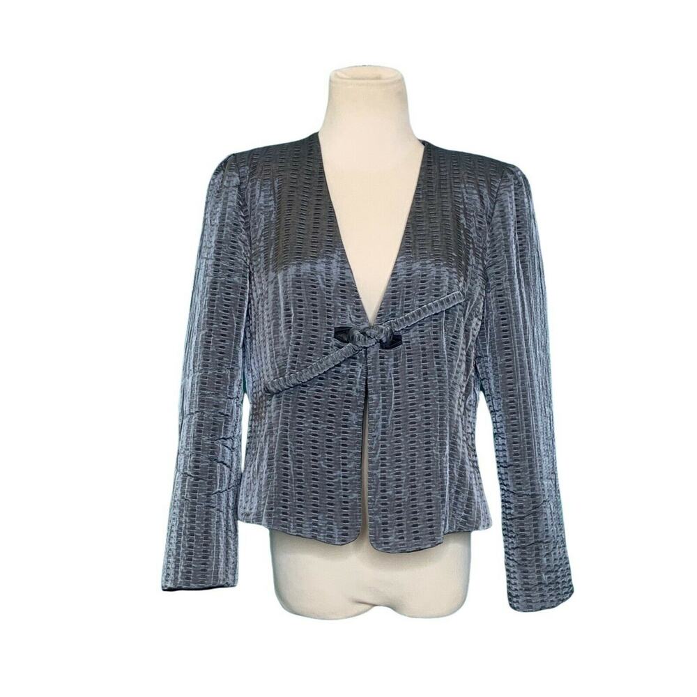 Armani Collezioni Blazer Tie Front Knot Jacket Women’s Small Career Office
